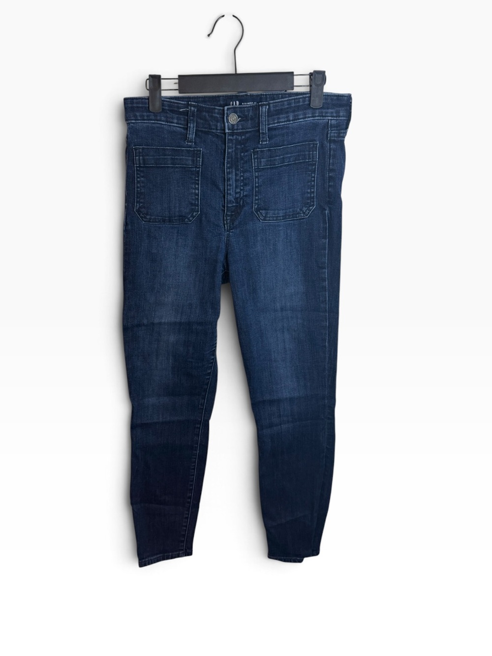 Gap High Waisted Dark Indigo Pocket Denim Leggings